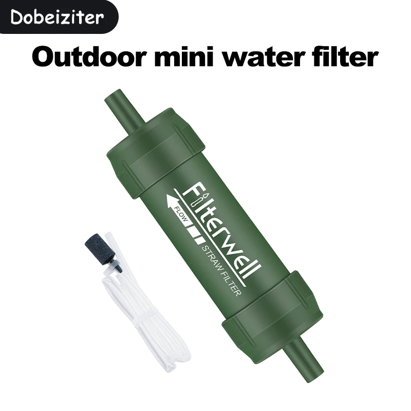 Water Purification Straw - Мини-фильтр для воды, соломенный портативный микрон