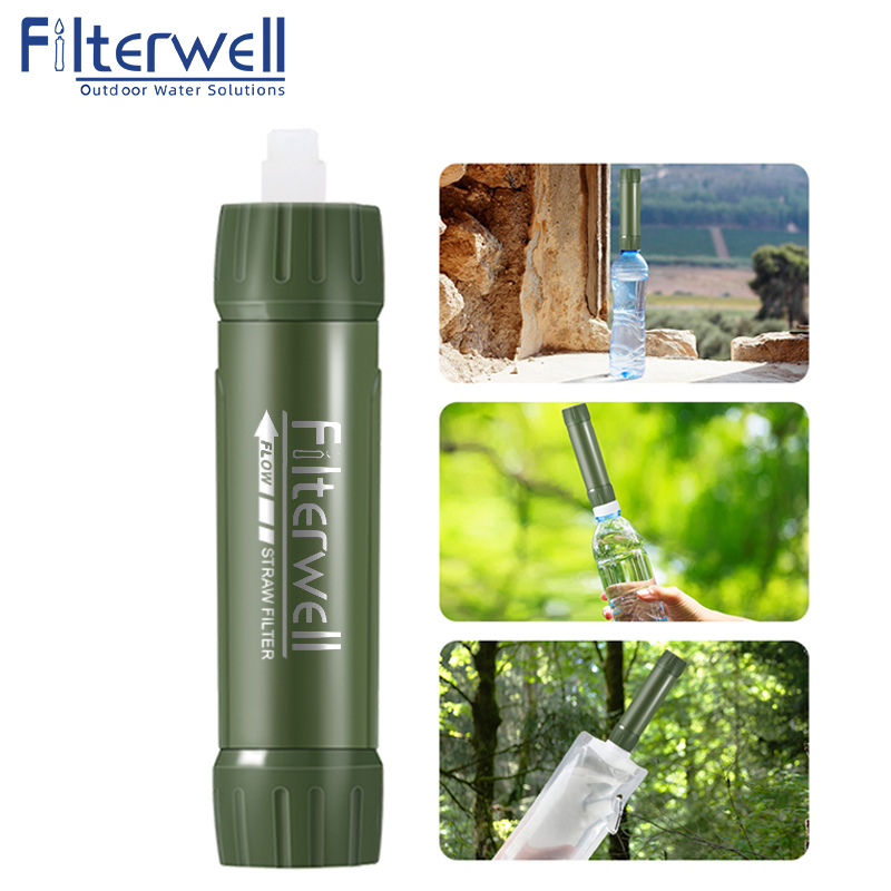 Зеленая мини-система для путеш – обзор и цена Water Purification Straw